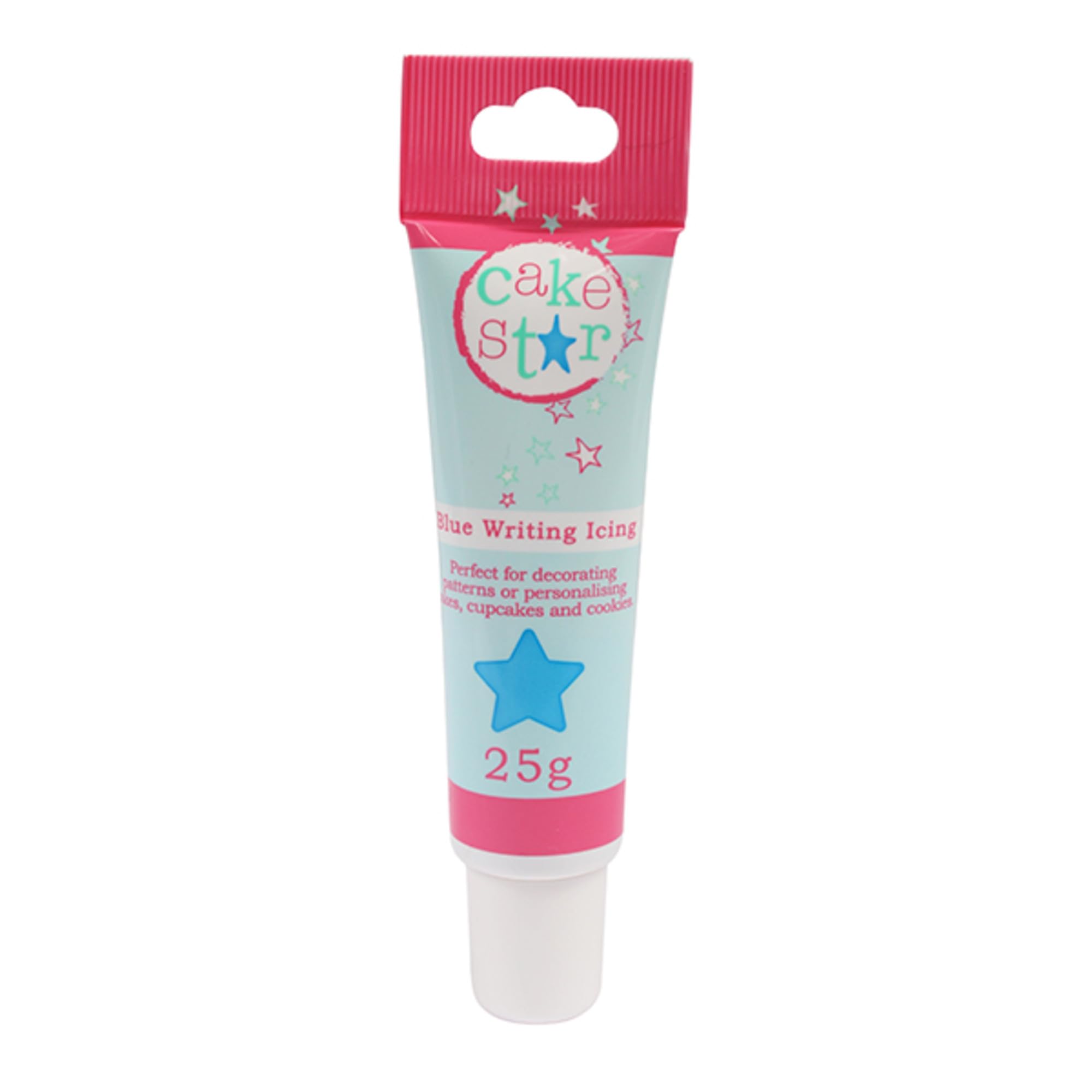 Cake Star - Writing Icing Tube, Ready-to-Use Edible Icing for Cake Decorating, 5 Colors Including Blue 1
