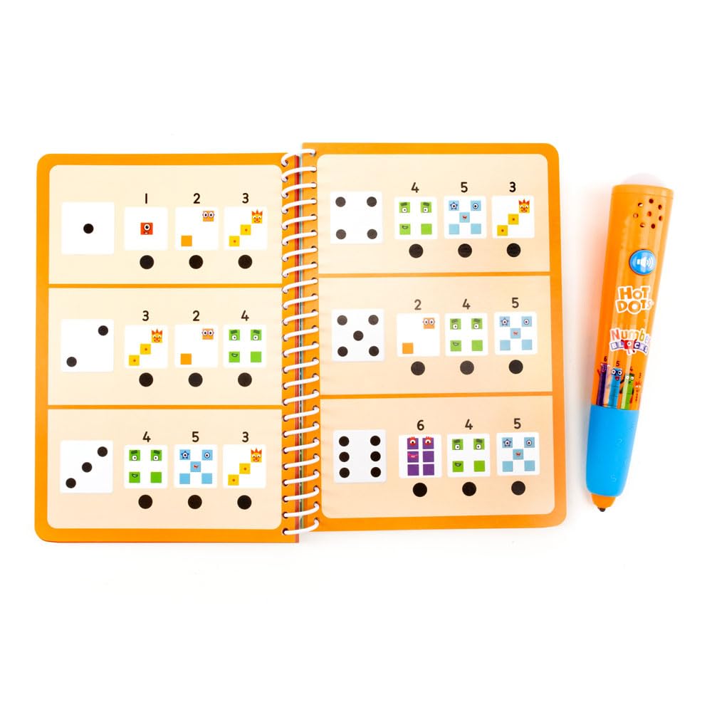 Numberblocks Hot Dots Numberblocks 1–10 Activity Book & Interactive Pen for Ages 4+ 5