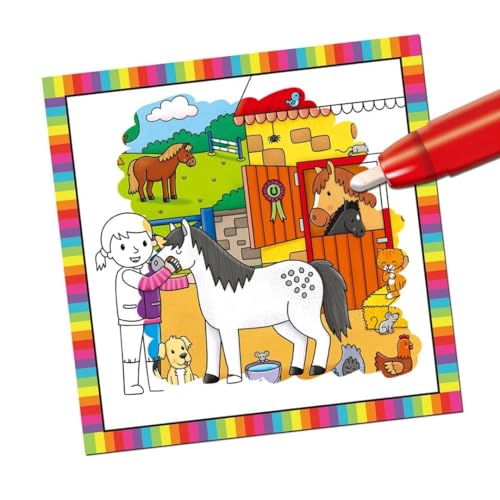 Galt Toys First Water Magic - Baby Farm Animals Reusable Water Colouring Book for Toddlers 18M+ 10