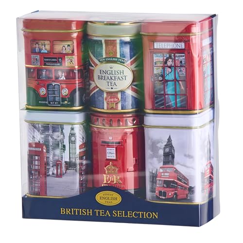 New English Teas - British Mini Tin Tea Selection 140 g