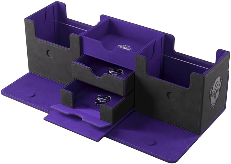 Gamegenic The Academic 266+ XL Deckbox Schwarz/Lila 7