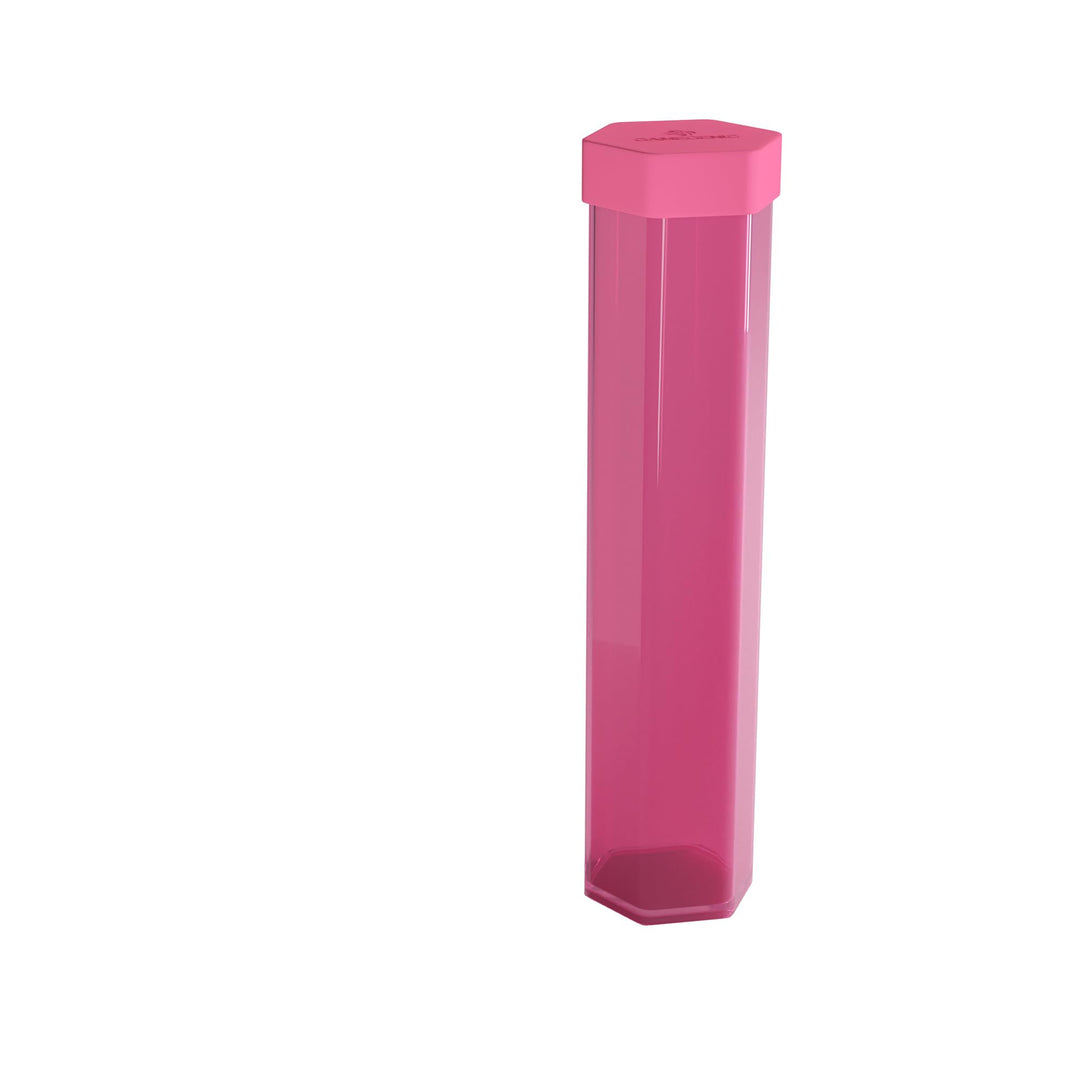 Gamegenic Pink Playmat Tube for Board Games and Card Games