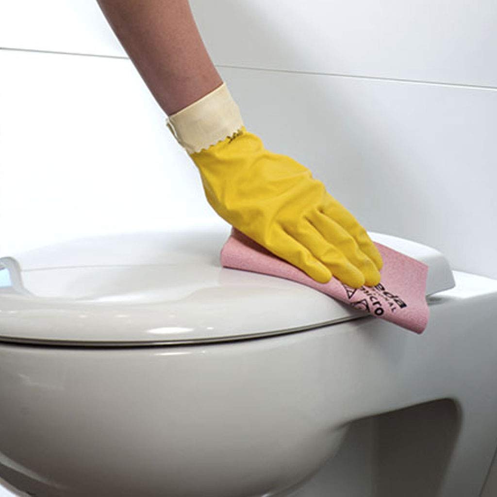 Vileda Professional PVAmicro Cloth, Yellow, Pack of 5