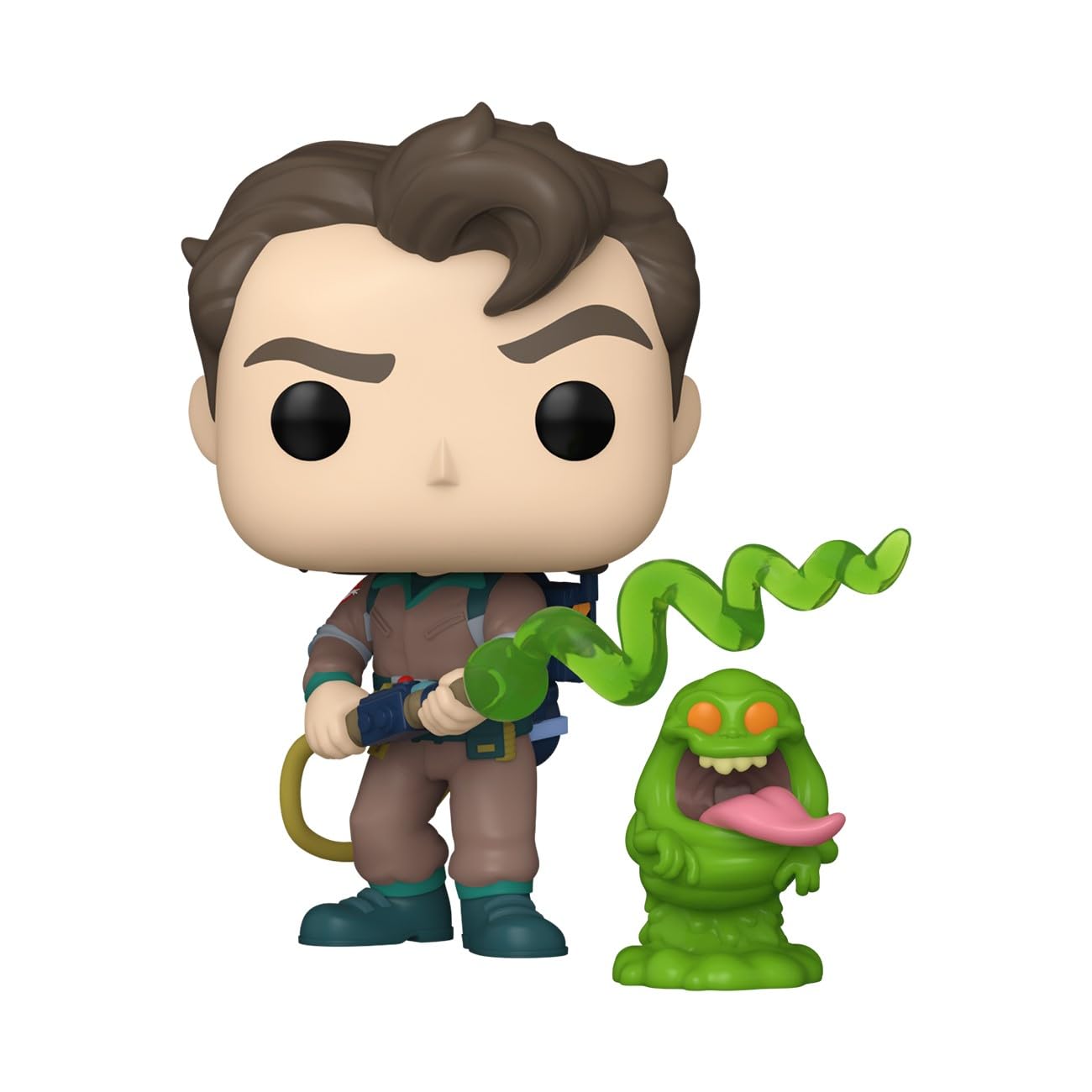 Funko Pop! The Real Ghostbusters - Dr. Peter Venkman with Slimer Vinyl Figure 9