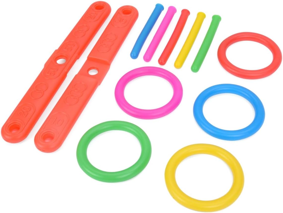 Toyrific Quoits Set - Classic Ring Toss Game for Kids 3+ Years 5