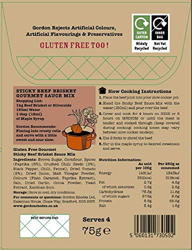 Gordon Rhodes - Sticky Brisket of Beef Sauce Mix with Sweet Paprika 4