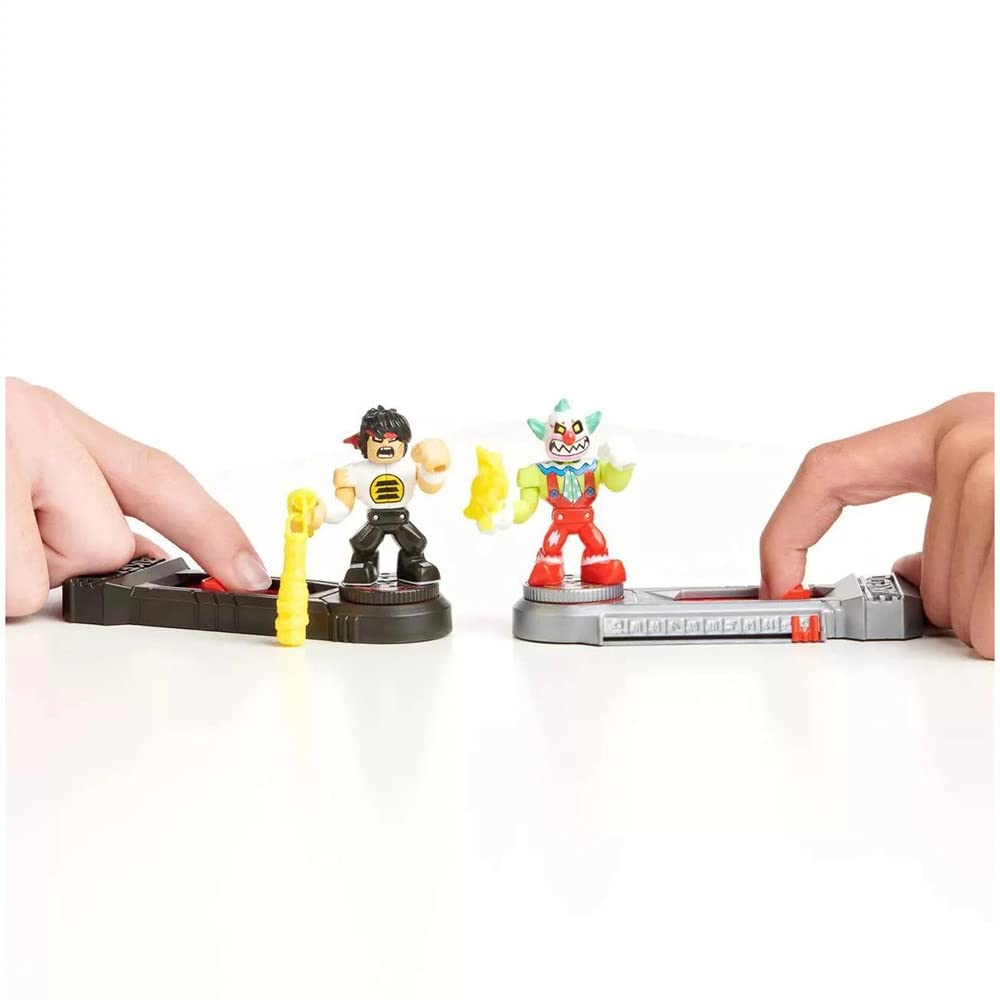 Akedo Ultimate Arcade Warriors Versus Pack – Chux Lee vs. Crackup Mini-Kampf-Actionfiguren für 5- bis 12-Jährige 3