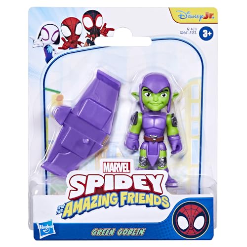 Green Goblin Action Figure - 7.6 cm Marvel Toy with Glider Accessory for Ages 3+ 3
