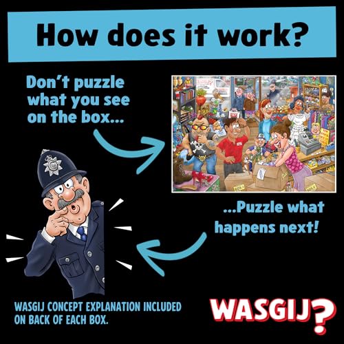 Wasgij Mystery 29 - Donation Debacle 1000 Piece Jigsaw Puzzle 9