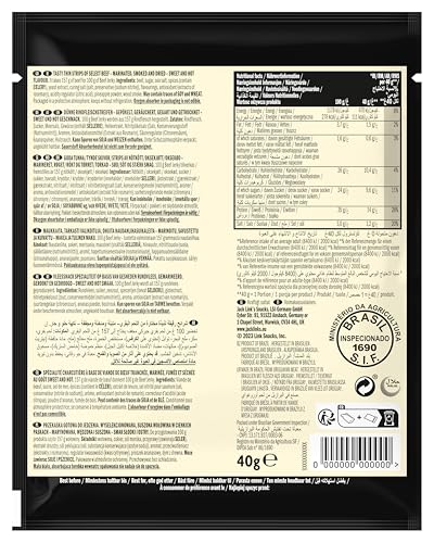 Jack Link's Beef Jerky Sweet &amp; Hot, 12er-Pack (12 x 40g), Trockenfleisch-Snack mit hohem Proteingehalt 8