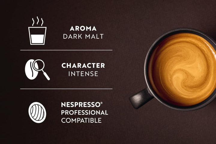 Café Royal Professional Pads, Ristretto, 50-Pack Nespresso Compatible, 100% Arabica, Rainforest Alliance Certified