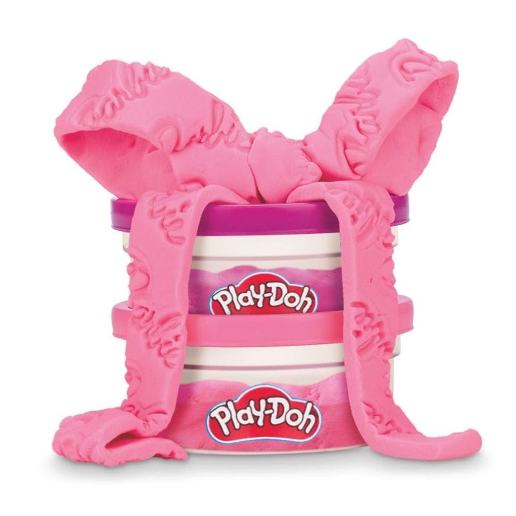 Play-Doh Barbie Hearts and Hair Doll Set - Fashion & Hair Styling Playset for Ages 5+