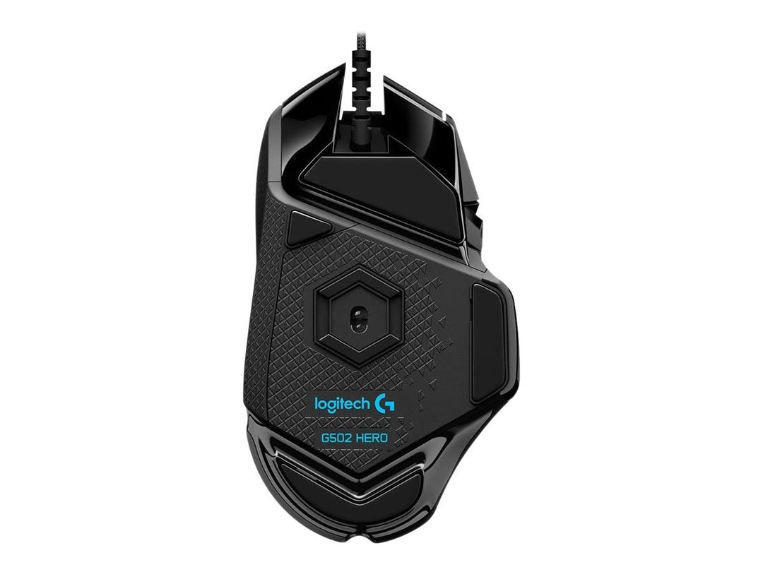 Logitech G502 HERO High Performance Wired Gaming Mouse - 25,600 DPI, 11 Programmable Buttons, Adjustable Weights, RGB LIGHTSYNC