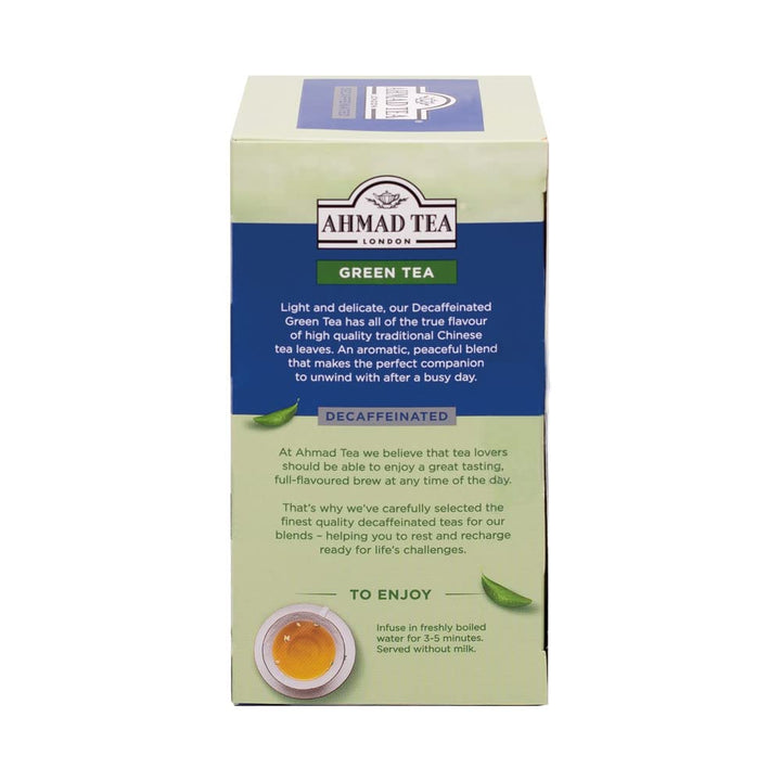 Ahmad Tea Decaffeinated Green Tea | 20 Tea Bags | Chinese Green Tea from Yellow Mountains