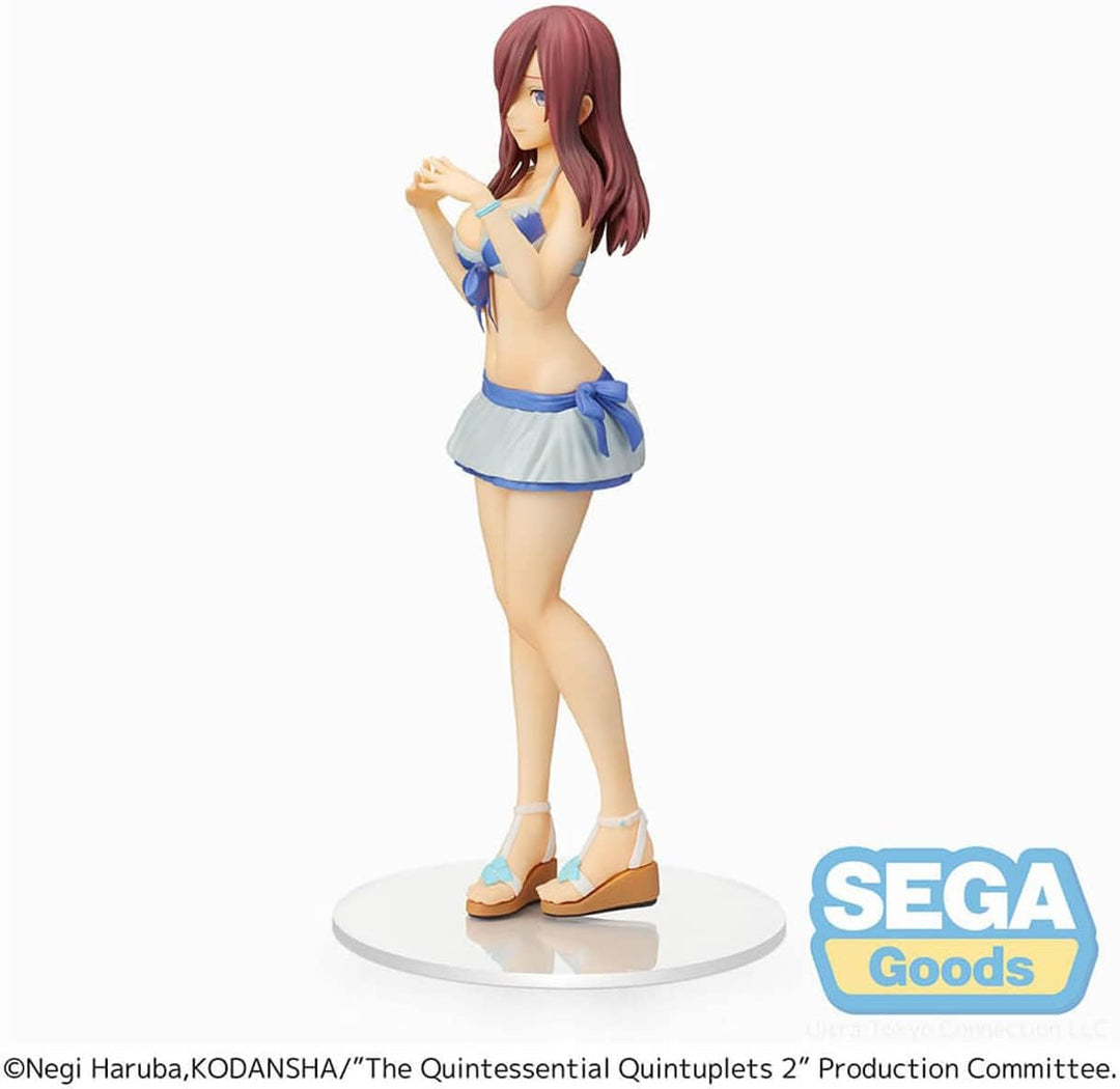Sega Goods QUINTESSENTIAL QUINTUPLETS 2 - Miku Nakano SPM - Statuette 18cm