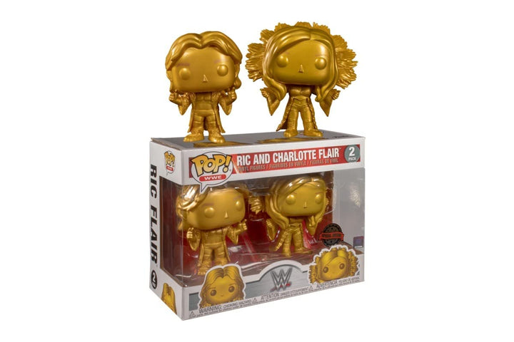 Funko Pop! WWE - Ric Flair & Charlotte Flair Vinyl Figure 2-Pack (42050)