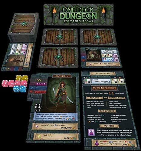 Asmadi Games One Deck Dungeon: Forest of Shadows Card Game (0081)
