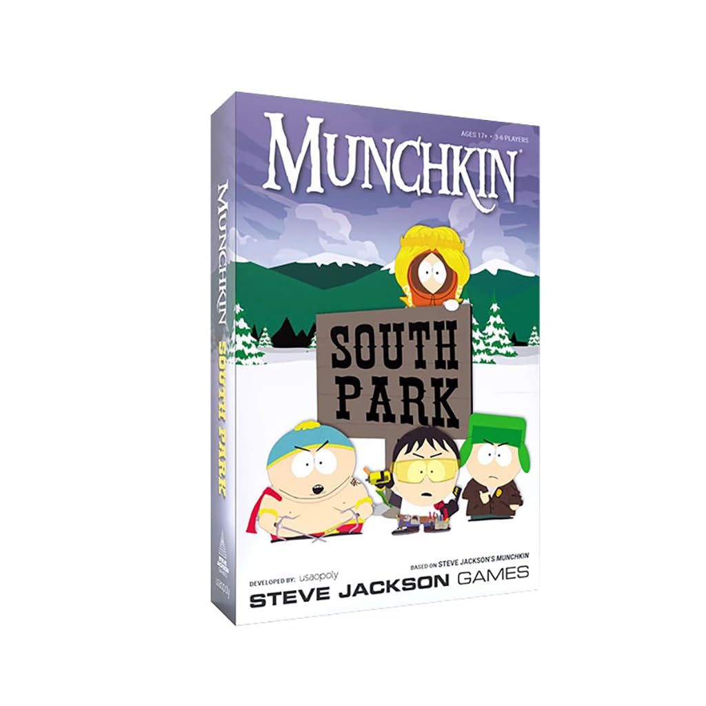 USAopoly Munchkin South Park Kartenspiel | Offiziell lizenziertes South Park Brettspiel