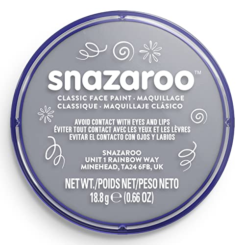 Snazaroo - Classic Face and Body Paint (18ml) - Dark Grey 9