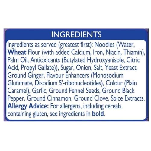 Batchelors Super Noodles Chow Mein Geschmack, Instant-Nudeln Snackbecher, 90g 7