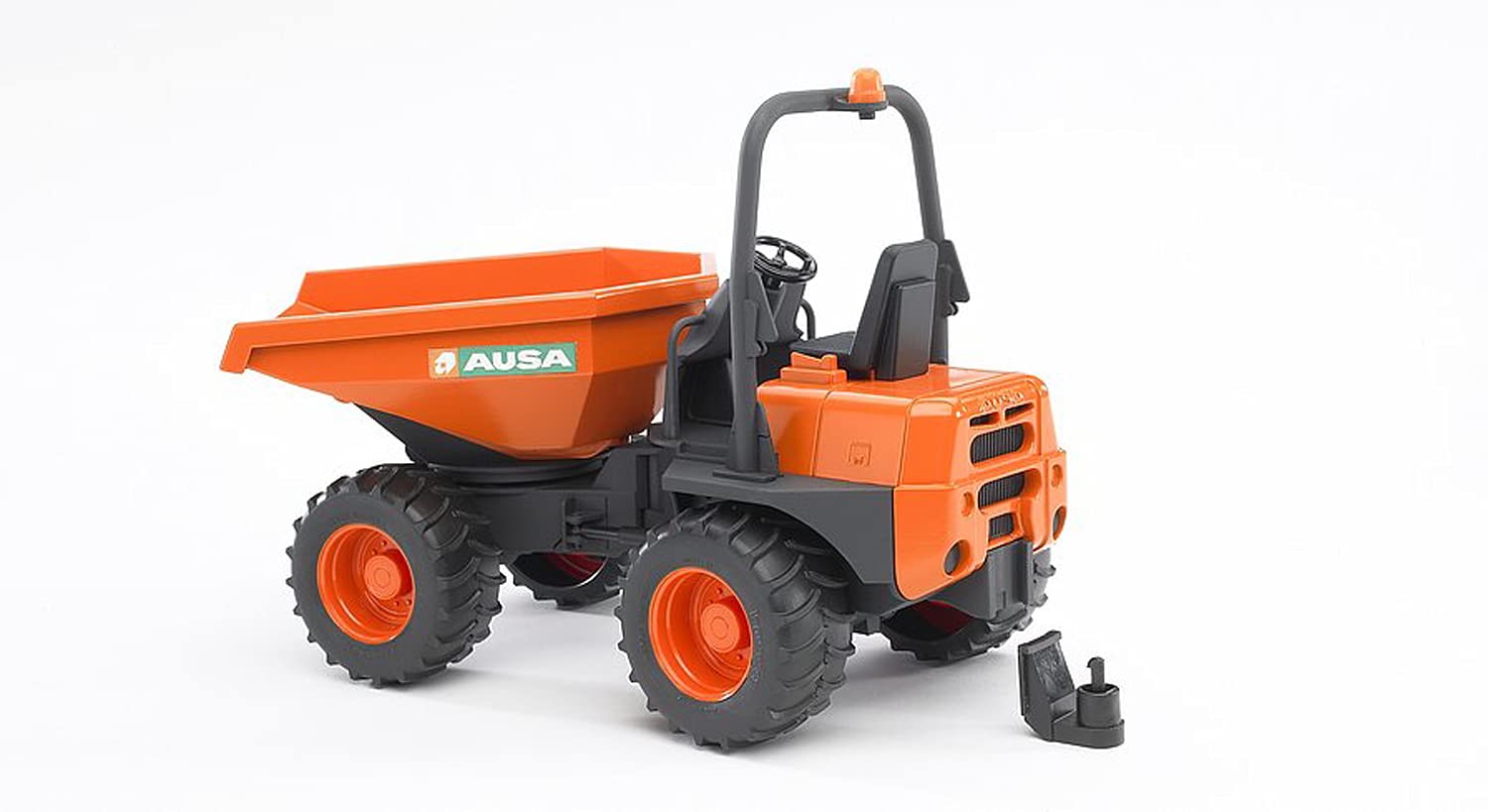 Bruder Ausa Minidumper 1:16 Scale Construction Truck | Orange Plastic | Ages 3+ 7