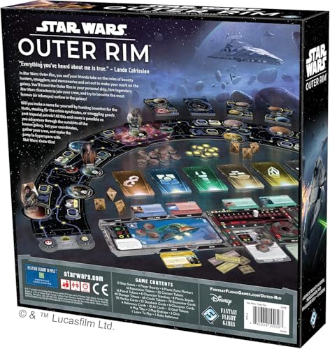 Fantasy Flight Games Star Wars: Outer Rim Brettspiel 7
