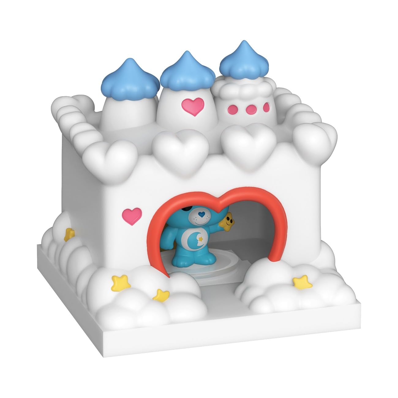 Funko Bitty POP! Town: Care Bear Castle - Loving Bear Miniature Figure | Vinyl | Ages 3+ 2
