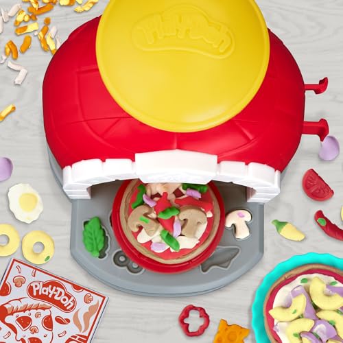 Play-Doh Kitchen Creations Pizza Oven Playset - 6 Colors & 8 Tools for Kids 3+ 24