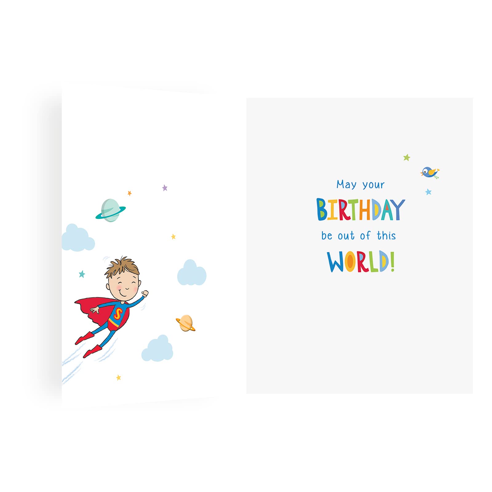 Piccadilly Greetings Hatty Boots Birthday Card for Seven (7) Year Old Boy | Multi Color | 1 Count 2
