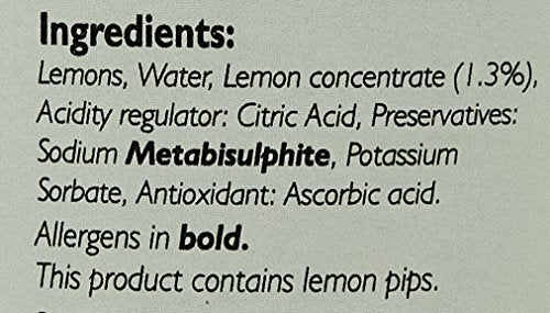 Opies Sliced Lemons in Lemon Juice - Preserved Lemon Slices, 350g Jar