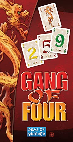 Days of Wonder Gang of Four Strategy Card Game