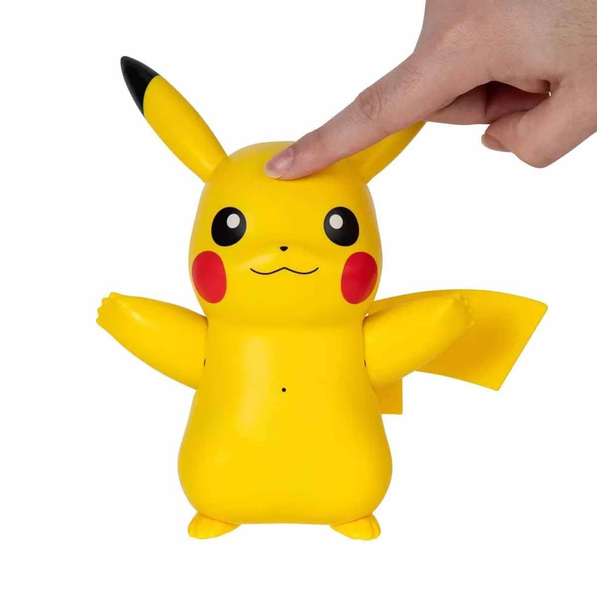 Pokémon Train and Play Deluxe Pikachu Figure - 4.5 Inch, Interactive Play, Ages 4+ 5