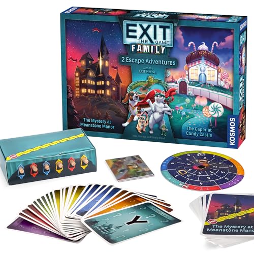 Thames & Kosmos EXIT: Family Heroes Card Game – 2 Escape Room Adventures 6