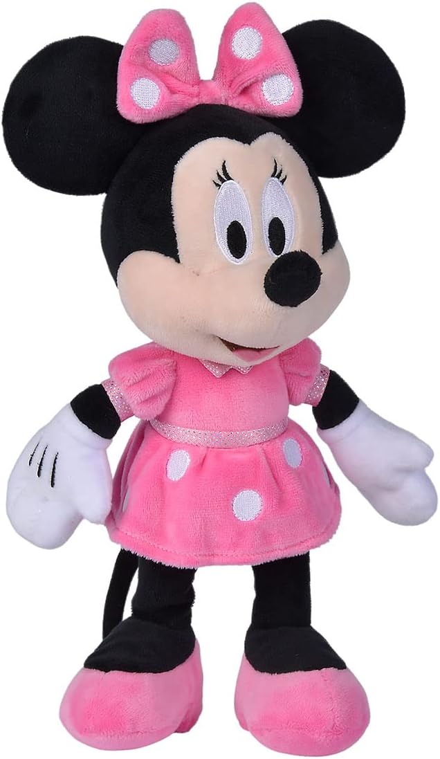 Simba Minnie Mouse Plush Toy - 25cm Disney Licensed Soft Doll 1