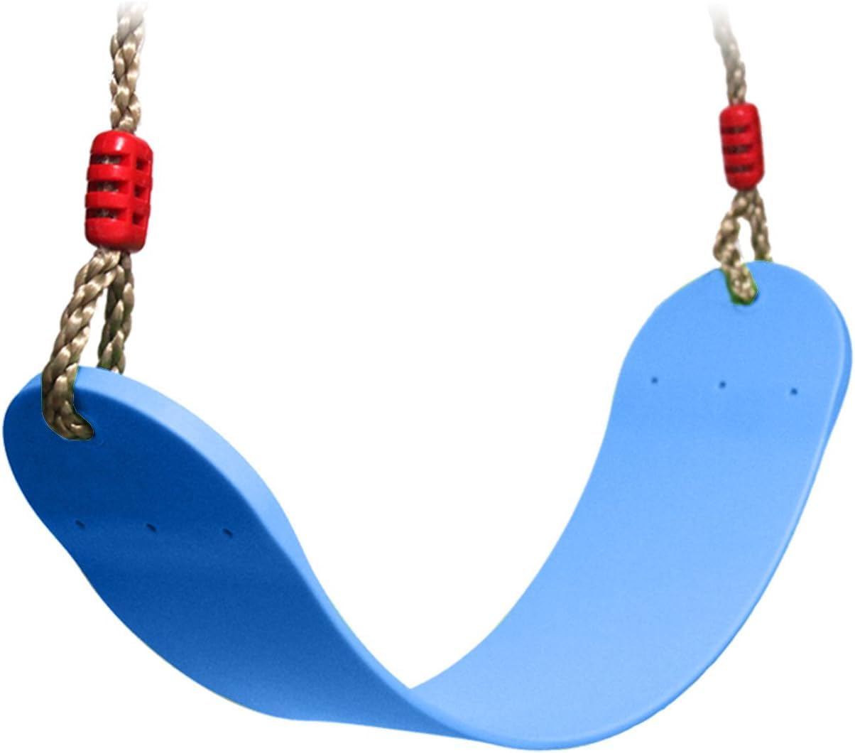 EXTSUD Outdoor Swing Seat - EVA Soft Rocking Chair | Adjustable 145-220cm Ropes | 150kg Load Capacity | Blue 1
