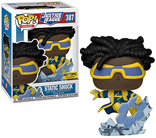 Funko Pop! Heroes Justice League - Static Shock Vinyl Figure (55080)