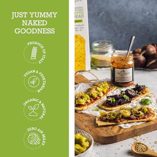 Mr Organic Tomato & Olive Bruschetta Topping - Organic Italian Condiment | 200g Jar 6