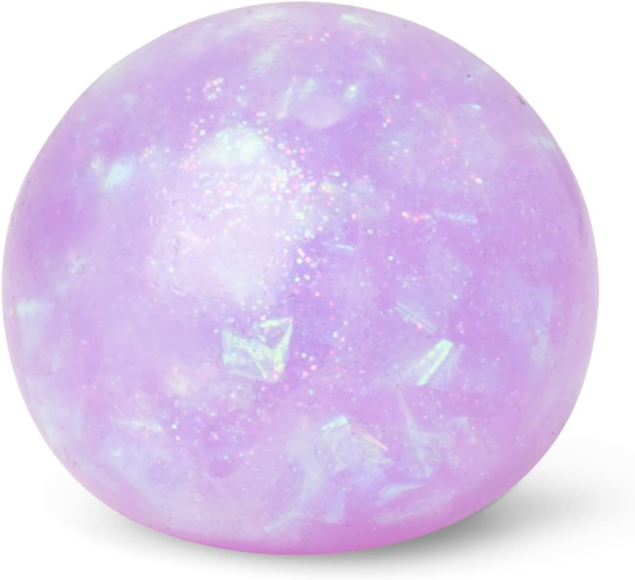 Tobar Sparkly Squish Ball - Stress Relief Squeeze Toy for Kids 3+ 2