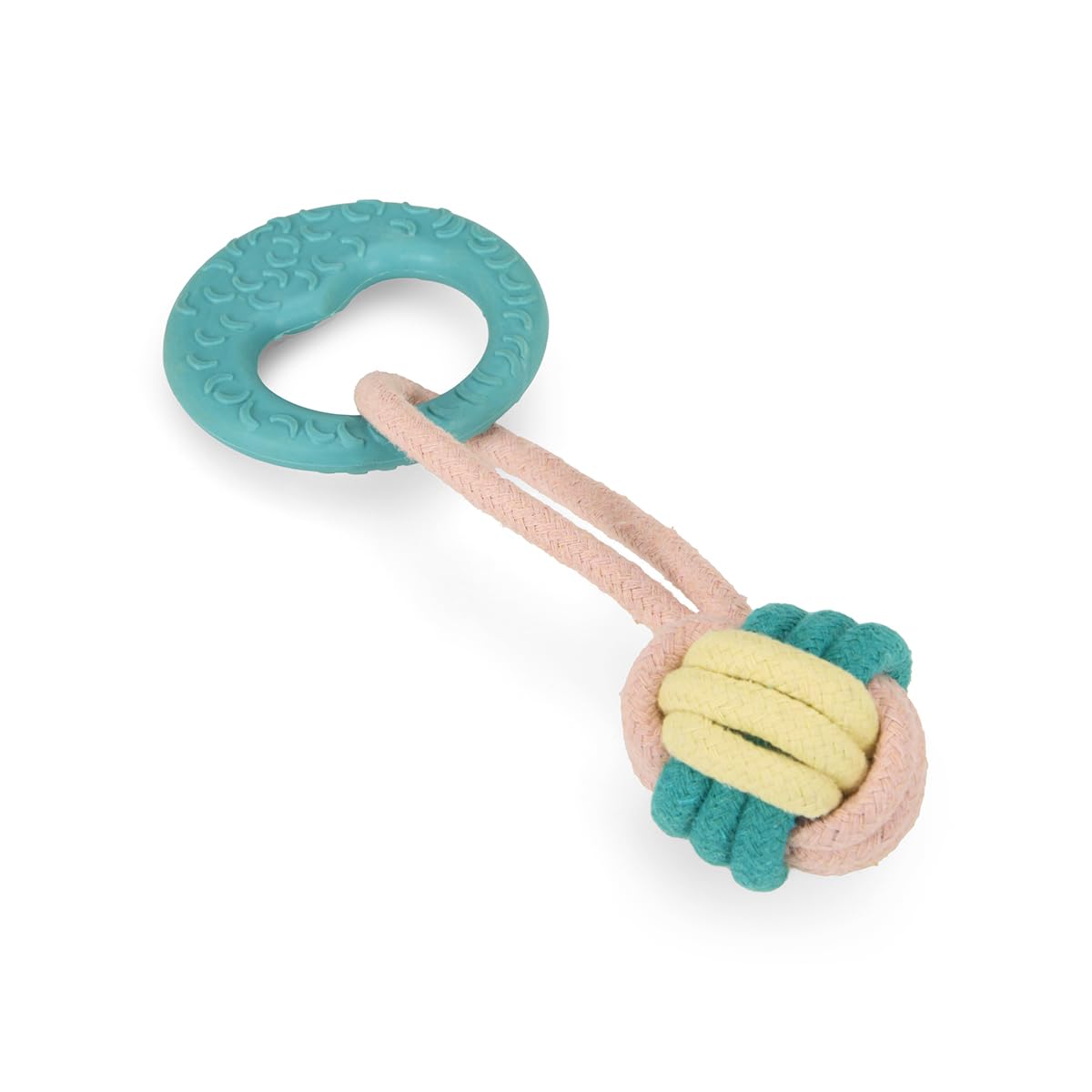 Petface Little Petface Rope Ball Dog Toy with Handle for Small Dogs and Puppies | TPR Material 3
