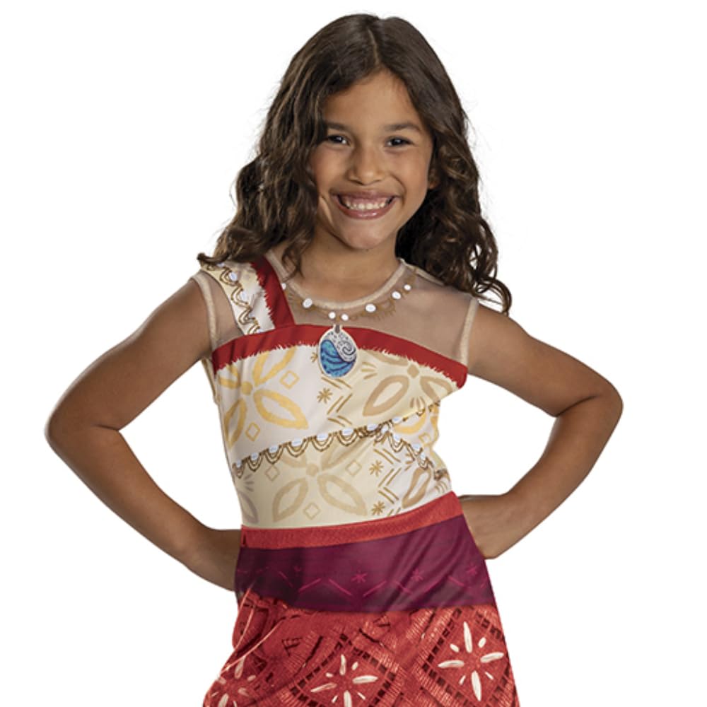 Disguise Disney Moana Fancy Dress - Size 7-8 Years | Polyester | Unisex Children 3