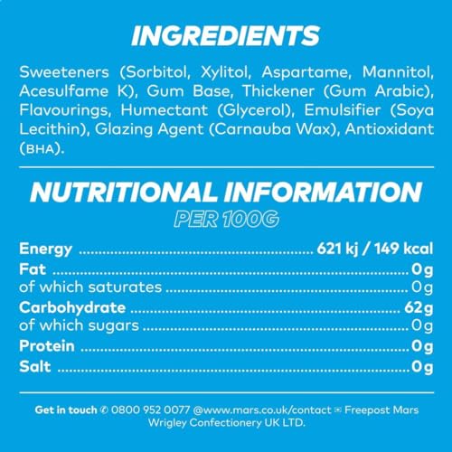 Extra Peppermint Sugar-Free Chewing Gum with Xylitol - 30 Packs (300 Pieces) 10