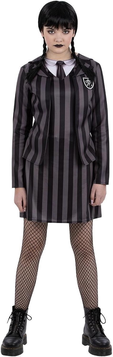 Smiffys Gothic School Uniform Costume - Large Child Size