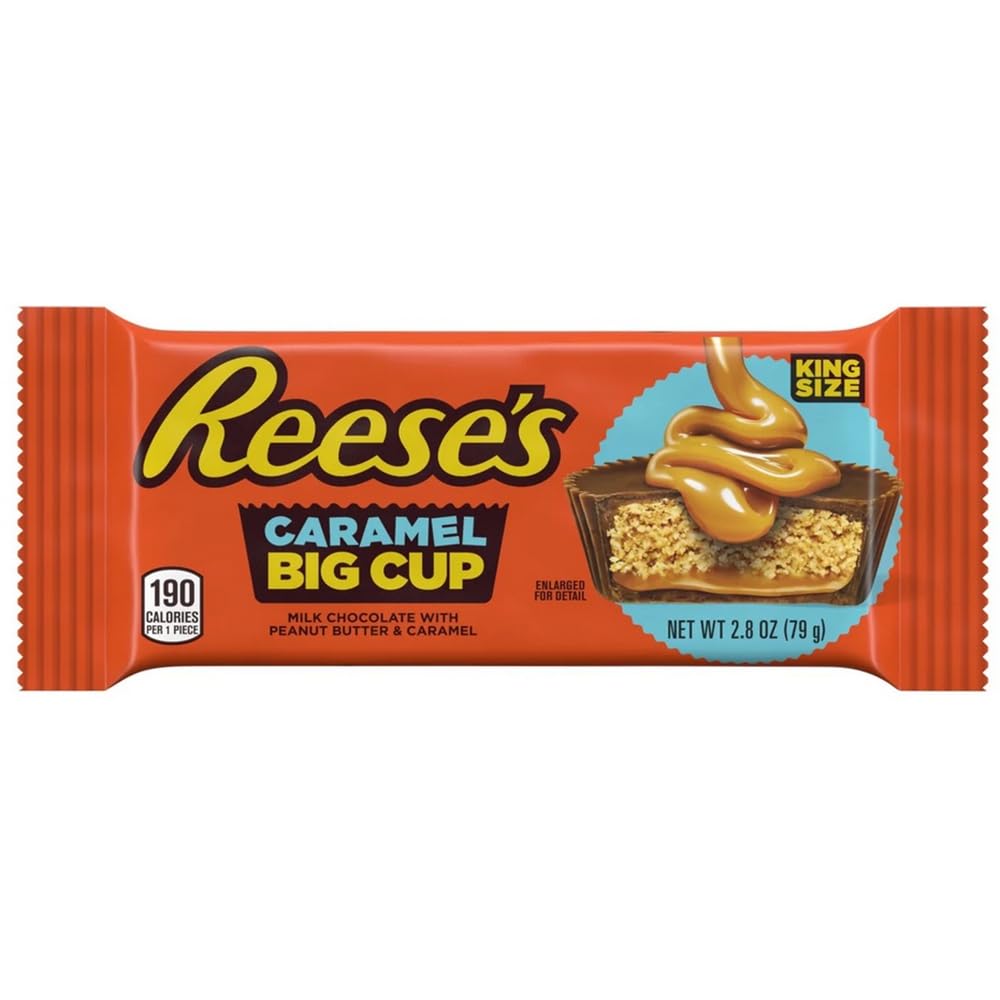 Reese's Big Cup Caramel Chocolate Candy - King Size | 79g 1