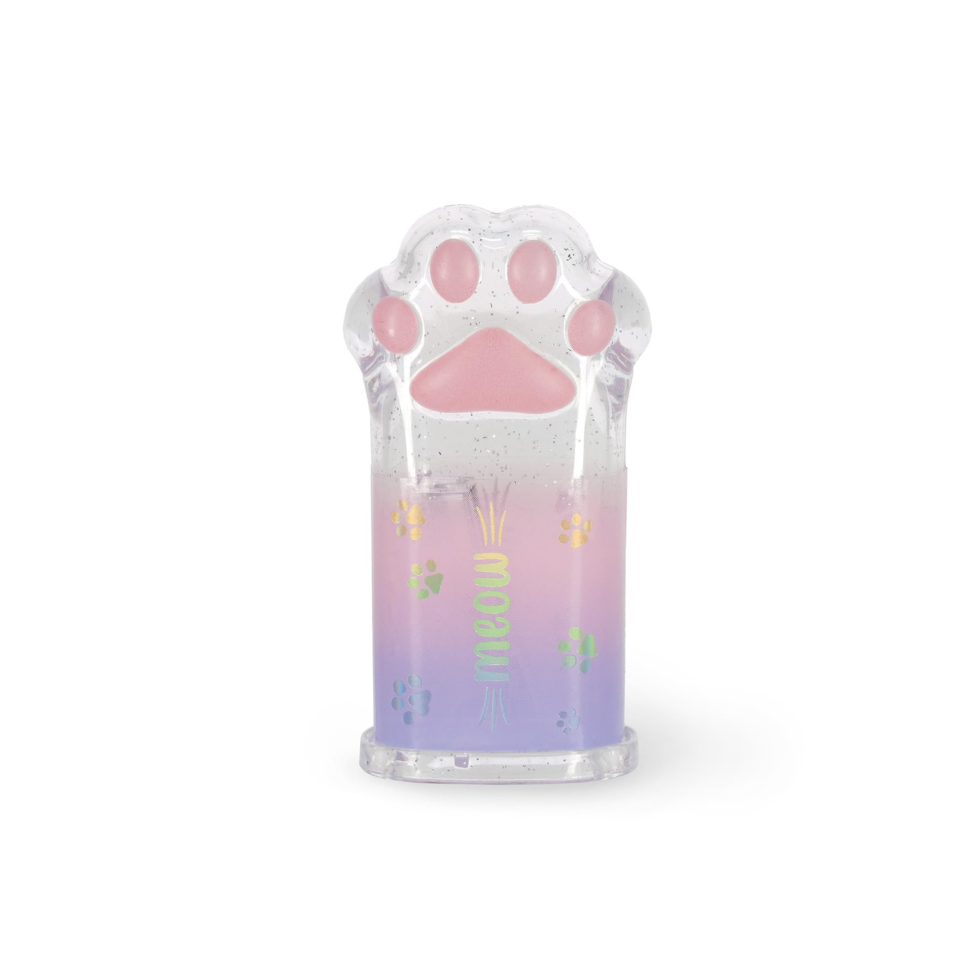 Legami - Meow Cat Paw Pencil Sharpener with Glitter Details 1