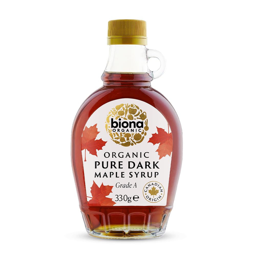 Biona Organic Maple Syrup - Dark Grade A | Pure Canadian | 330ml