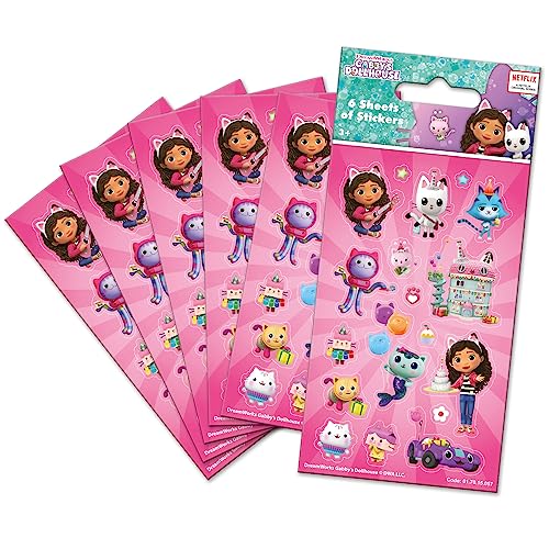 Paper Projects - Gabby's Dollhouse Party Bag Sticker Bundle (18 Sheets) 3