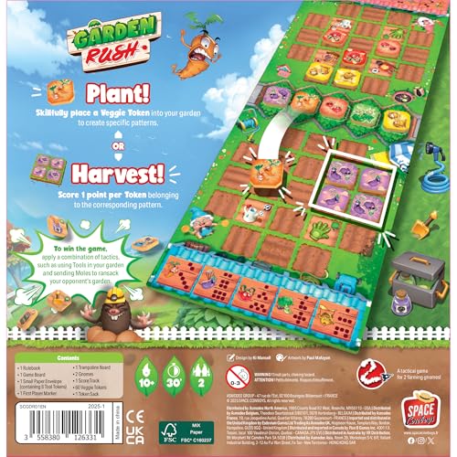 Space Cowboys Garden Rush Board Game (ASMSCGDR01EN)
