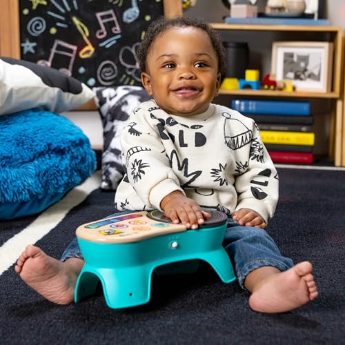 Baby Einstein + Hape DJ Discovery Musical Toy Turntable - Magic Touch for Ages 6 Months and Up