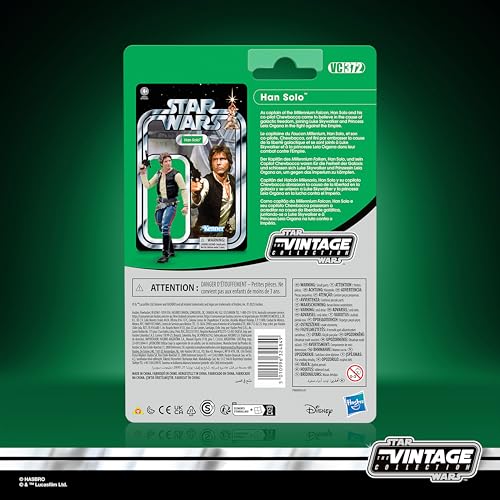 Star Wars The Vintage Collection Han Solo Action Figure, A New Hope 10