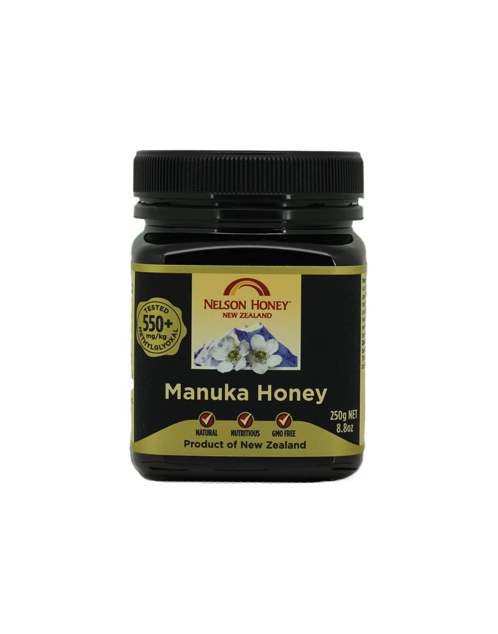 Nelson Honey Manuka Honey MGO 550+ | Pharmaceutical Grade | 250g 1